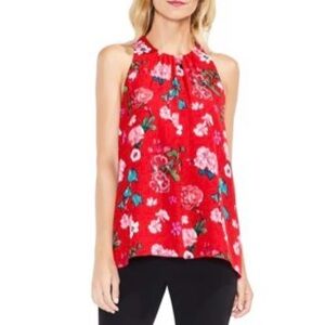 Vince Camuto Floral Heirlooms Sleeveless Blouse